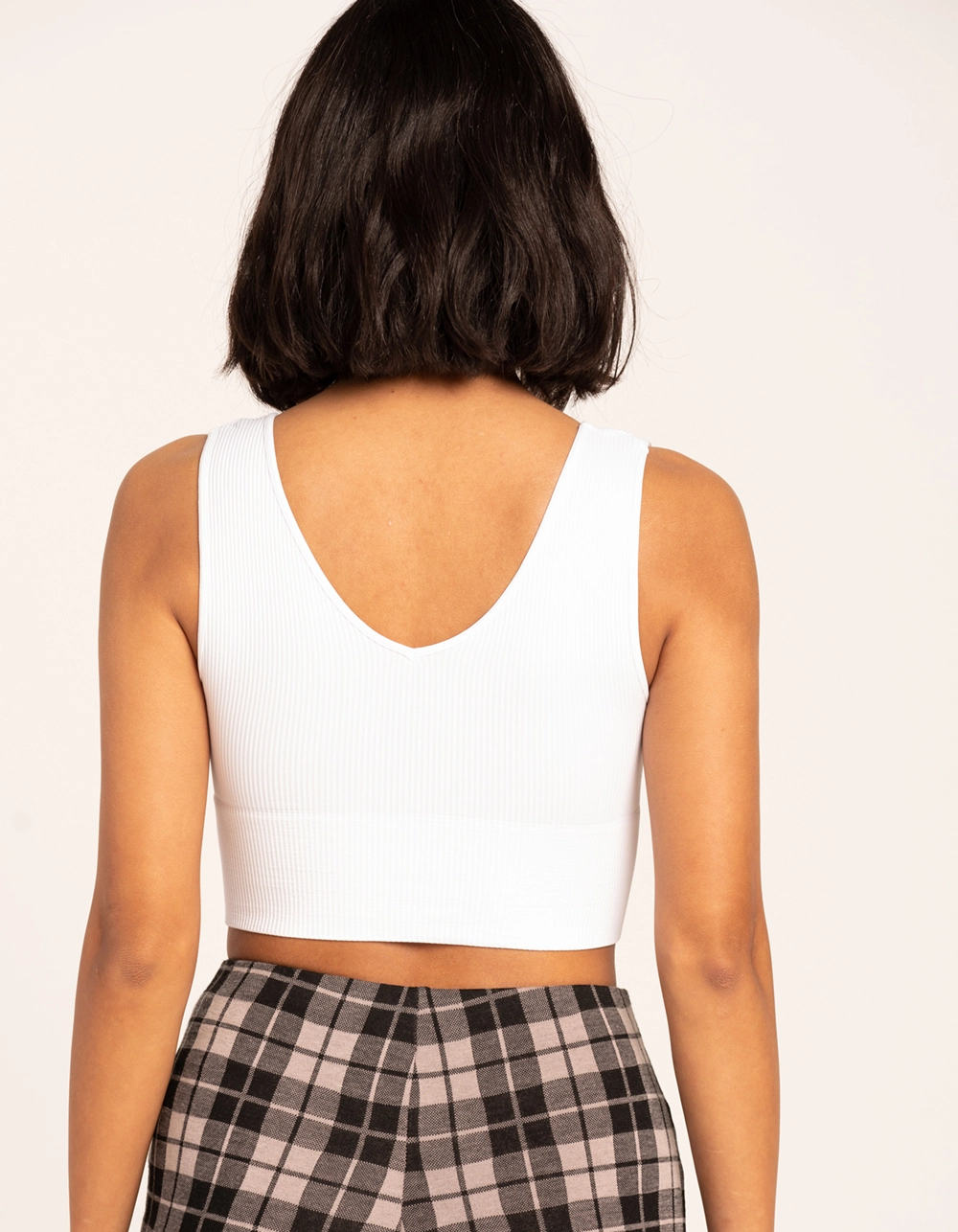 TILLYS Seamless Deep V Womens Tank - Image 3