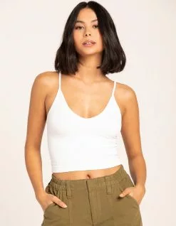 TILLYS Womens V-Neck Rib Cami