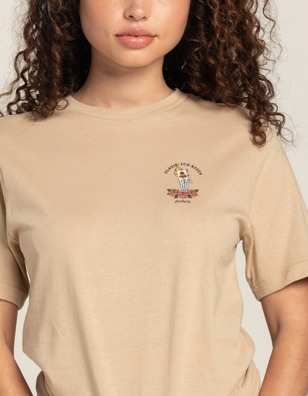 LAST CALL CO. Playin For Keeps Womens Tee - Image 3