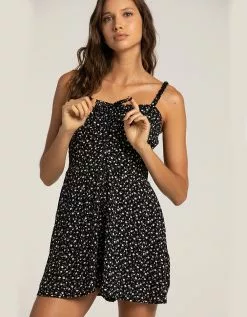 RSQ Womens Tie Front Romper