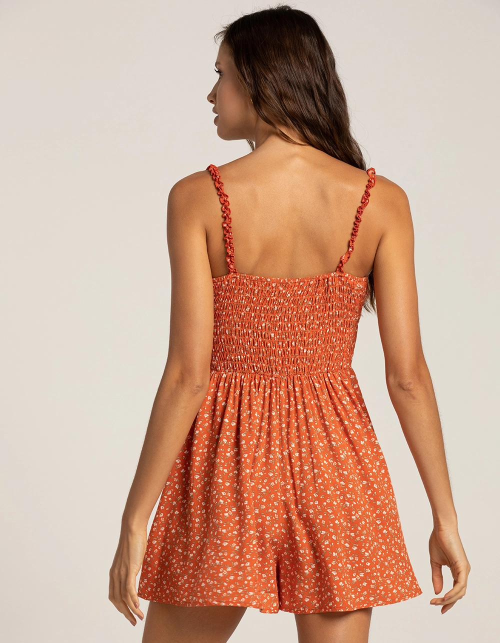 RSQ Womens Tie Front Romper - Image 3