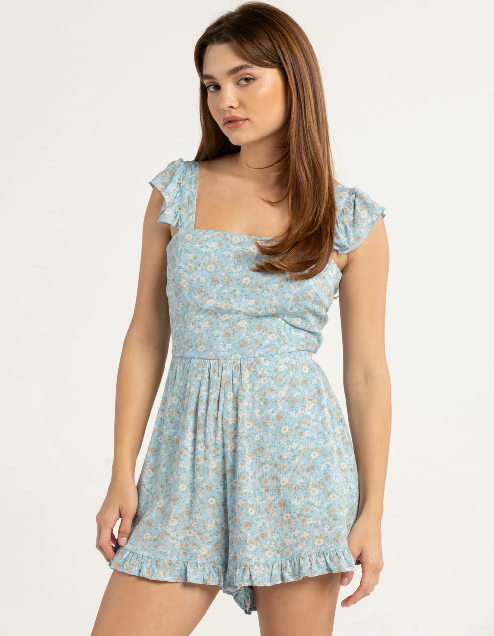 RSQ Womens Tie Back Romper