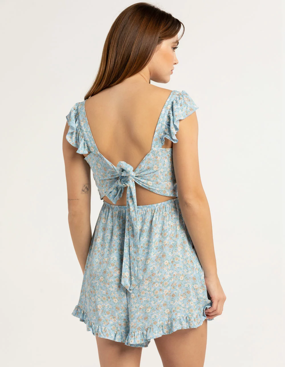 RSQ Womens Tie Back Romper - Image 3