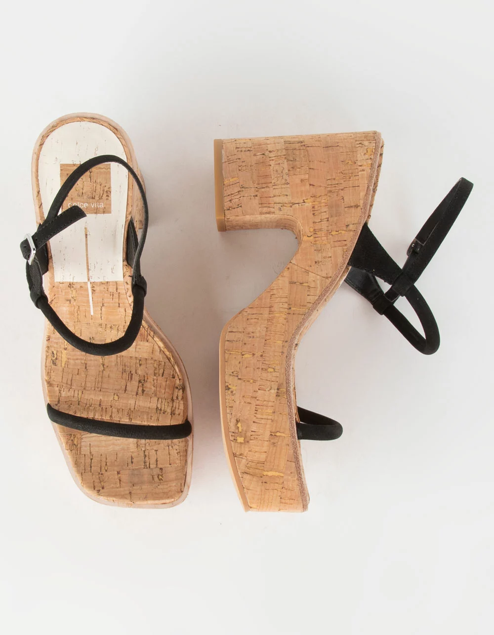 DOLCE VITA Jodie Cork Wedge Womens Heels - Image 5