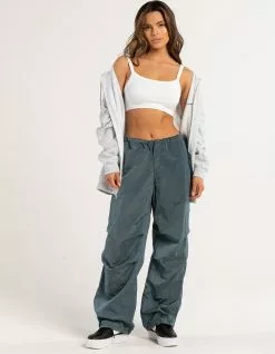 Iets Frans... IETS FRANS Shiny Baggy Womens Tech Pants