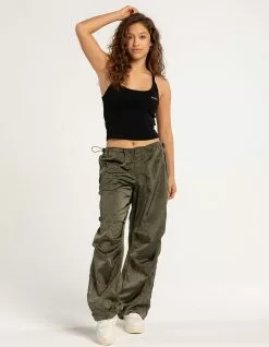 Iets Frans... IETS FRANS Shiny Baggy Womens Tech Pants