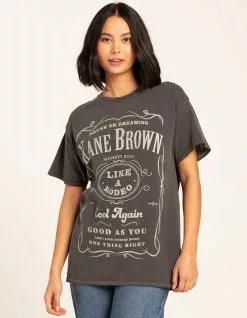 KANE BROWN Whiskey Womens Oversized Tee