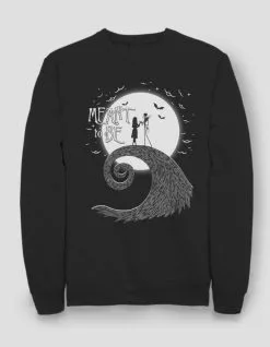 THE NIGHTMARE BEFORE CHRISTMAS Meant To Be Unisex Crewneck Sweatshirt