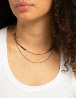 RSQ 2 Pack Layered Necklace