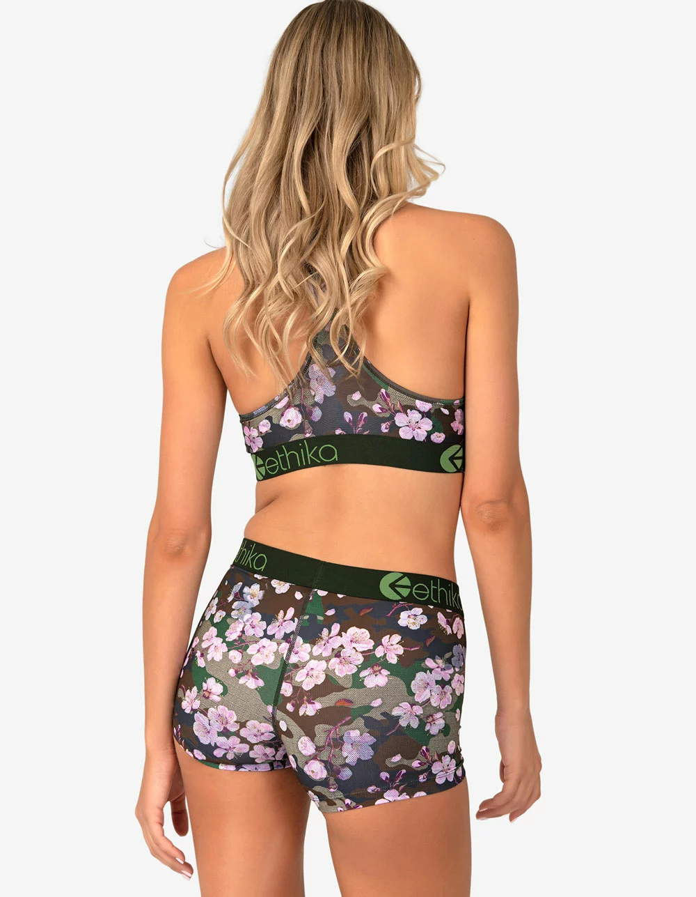 ETHIKA Peach Blossom Staple Womens Boyshorts - Image 3