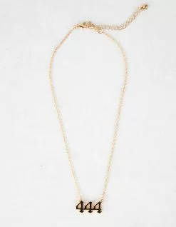 FULL TILT 444 Angel Number Necklace