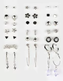 FULL TILT 20 Pack Butterfly And Alien Earring Set