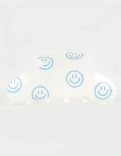 FULL TILT Smiley Face Claw Hair Clip