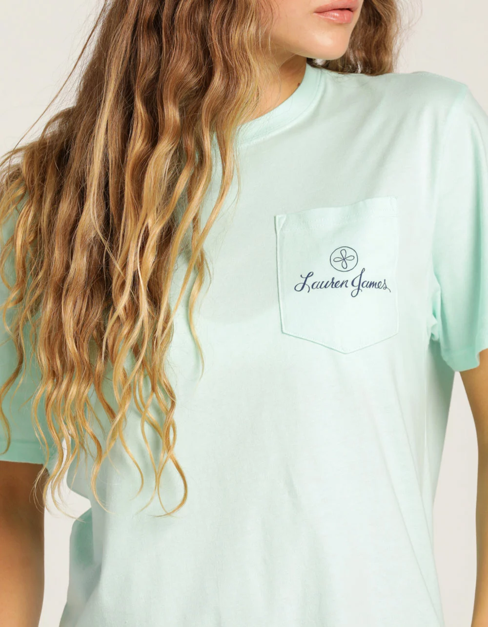 LAUREN JAMES Georgia The Whole Day Through Womens Tee - Image 2