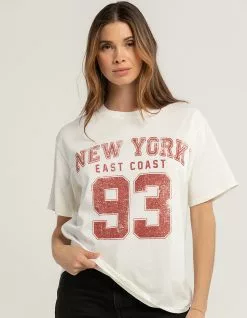 FULL TILT New York Womens Boyfriend Tee