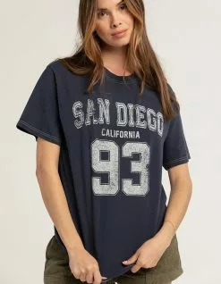 FULL TILT San Diego Womens Boyfriend Tee