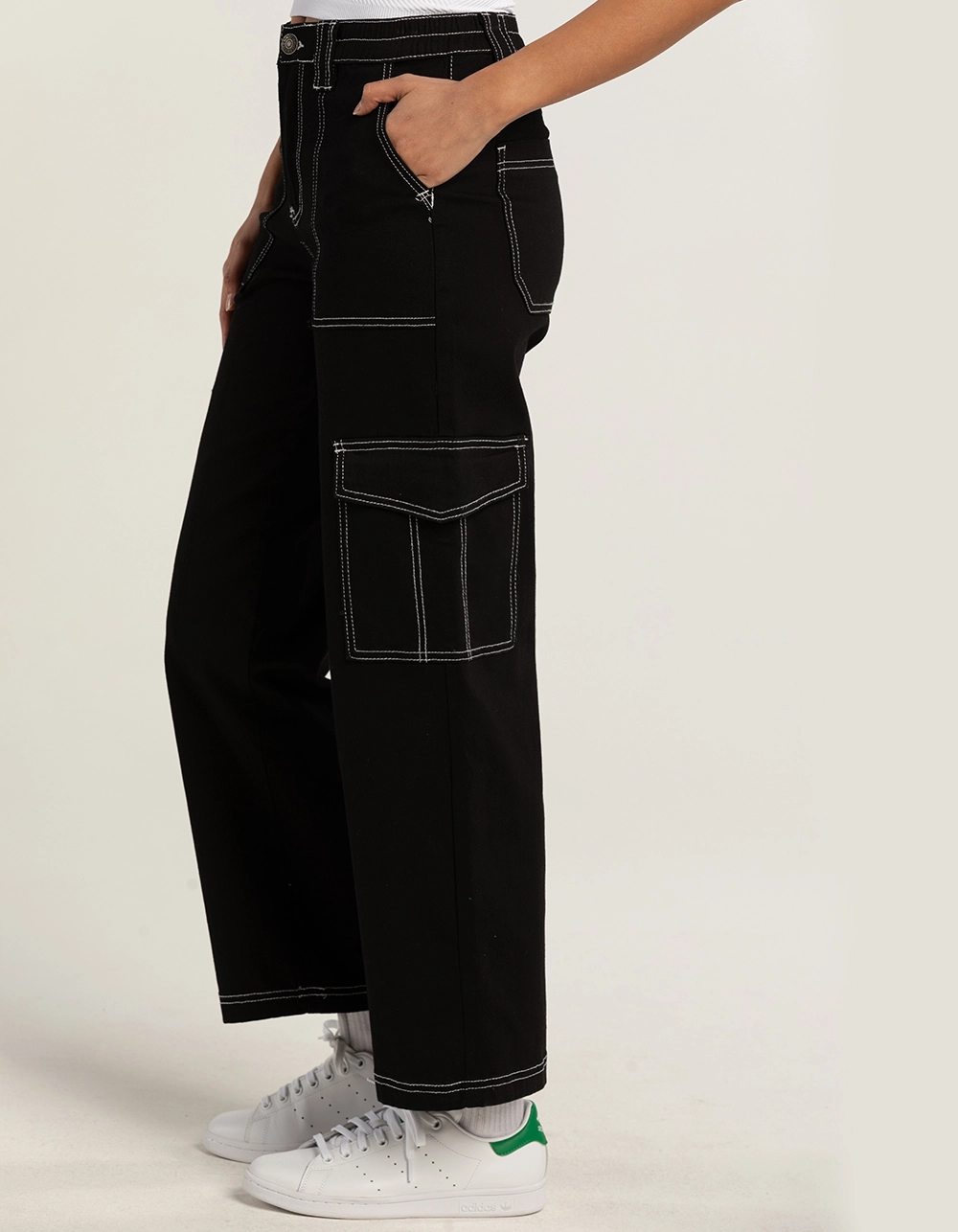 ALMOST FAMOUS Womens Skate Pants - Image 3