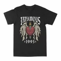 INFAMOUS Dagger Heart Unisex Tee