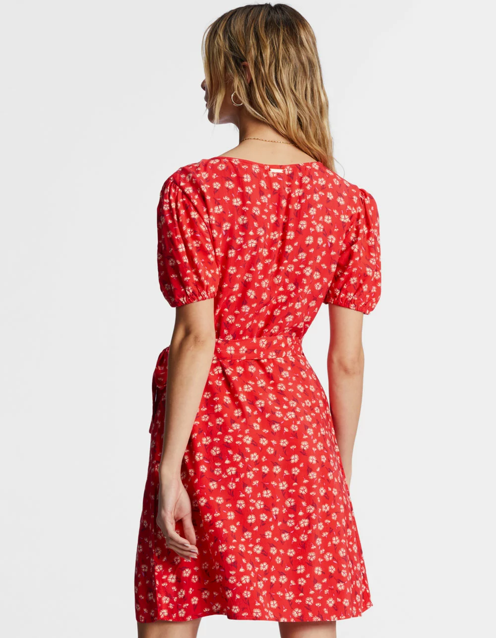 BILLABONG Hot Tropics Womens Mini Wrap Dress - Image 3