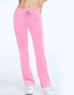 JUICY COUTURE OG Big Bling Womens Velour Track Pants