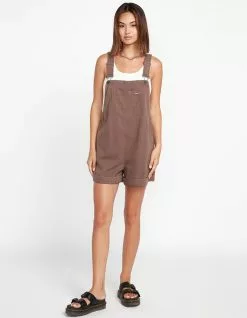 VOLCOM Strutin Stone Womens Romper