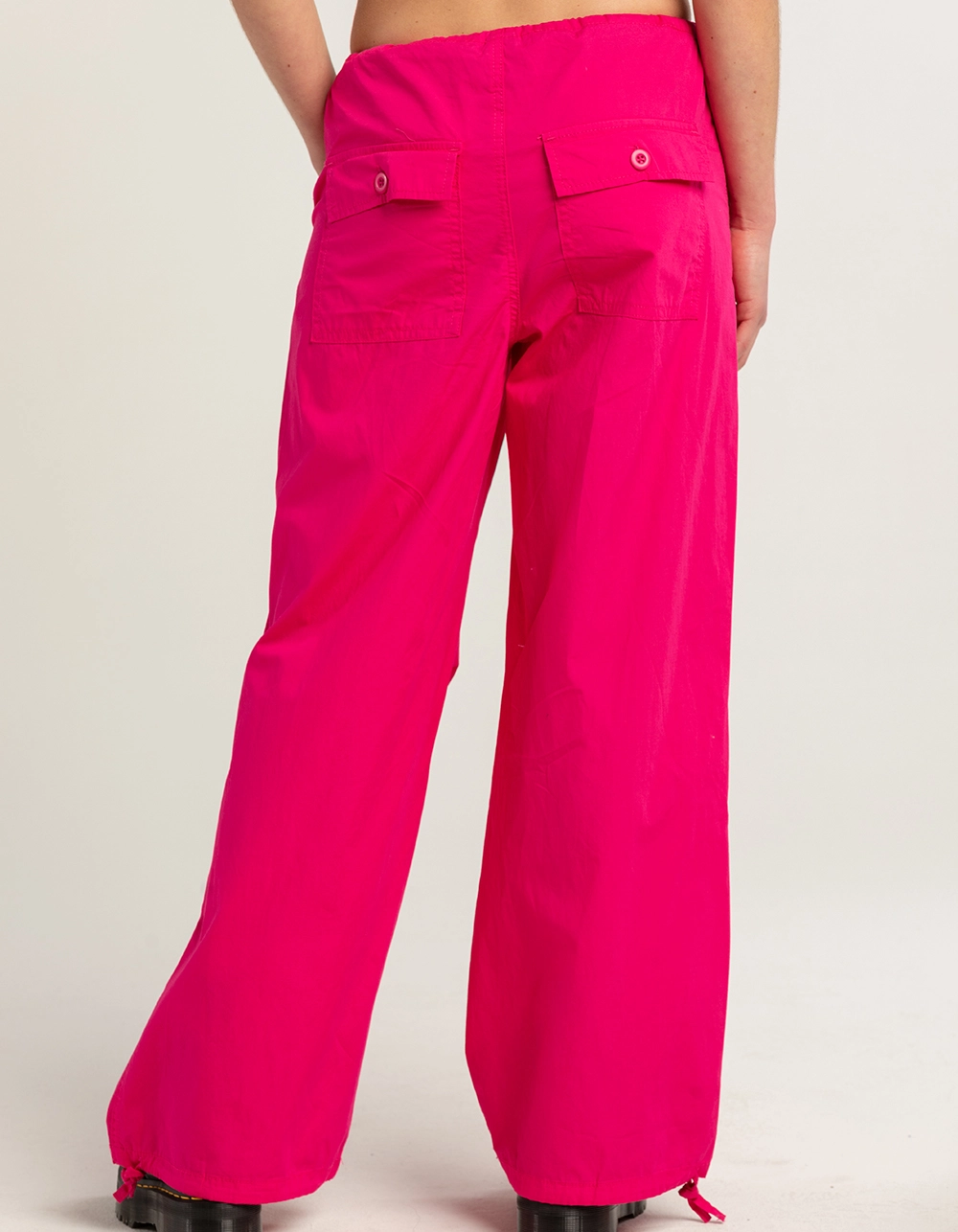 REWASH Womens Low Rise Parachute Pants - Image 4