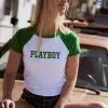 PLAYBOY Academic Womens Raglan Tee