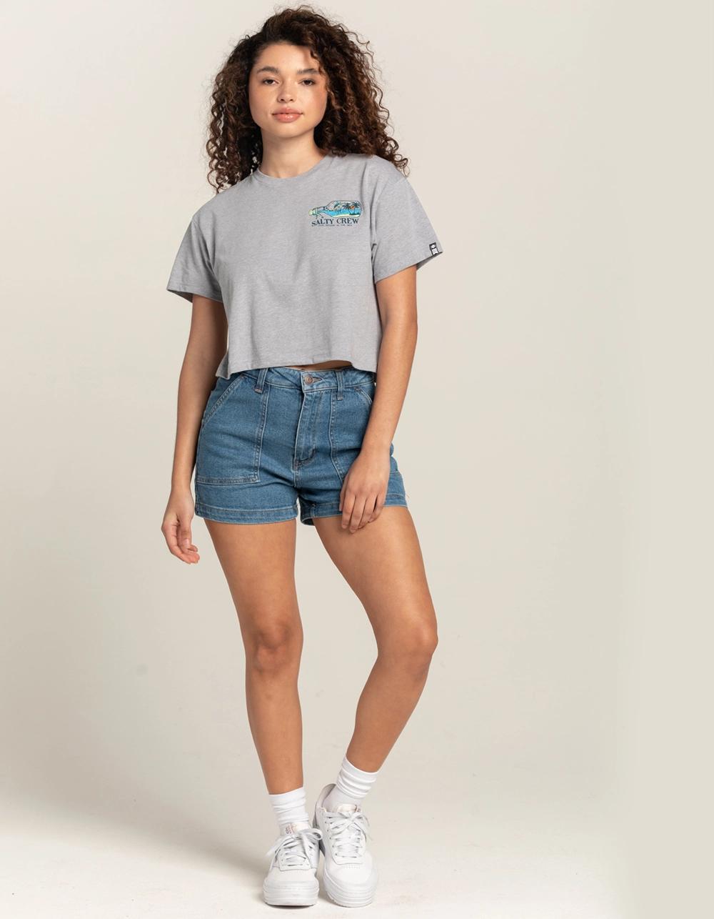 SALTY CREW Message Womens Tee - Image 4