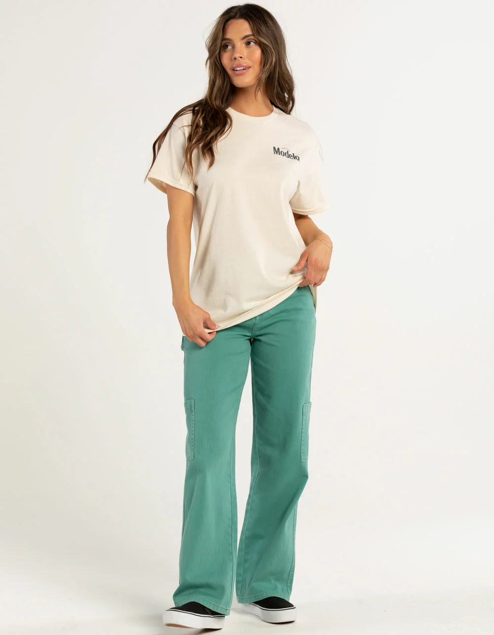 RIPPLE JUNCTION Modelo Back Hit Womens Tee - Image 4