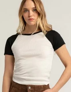 FULL TILT Womens Raglan Tee