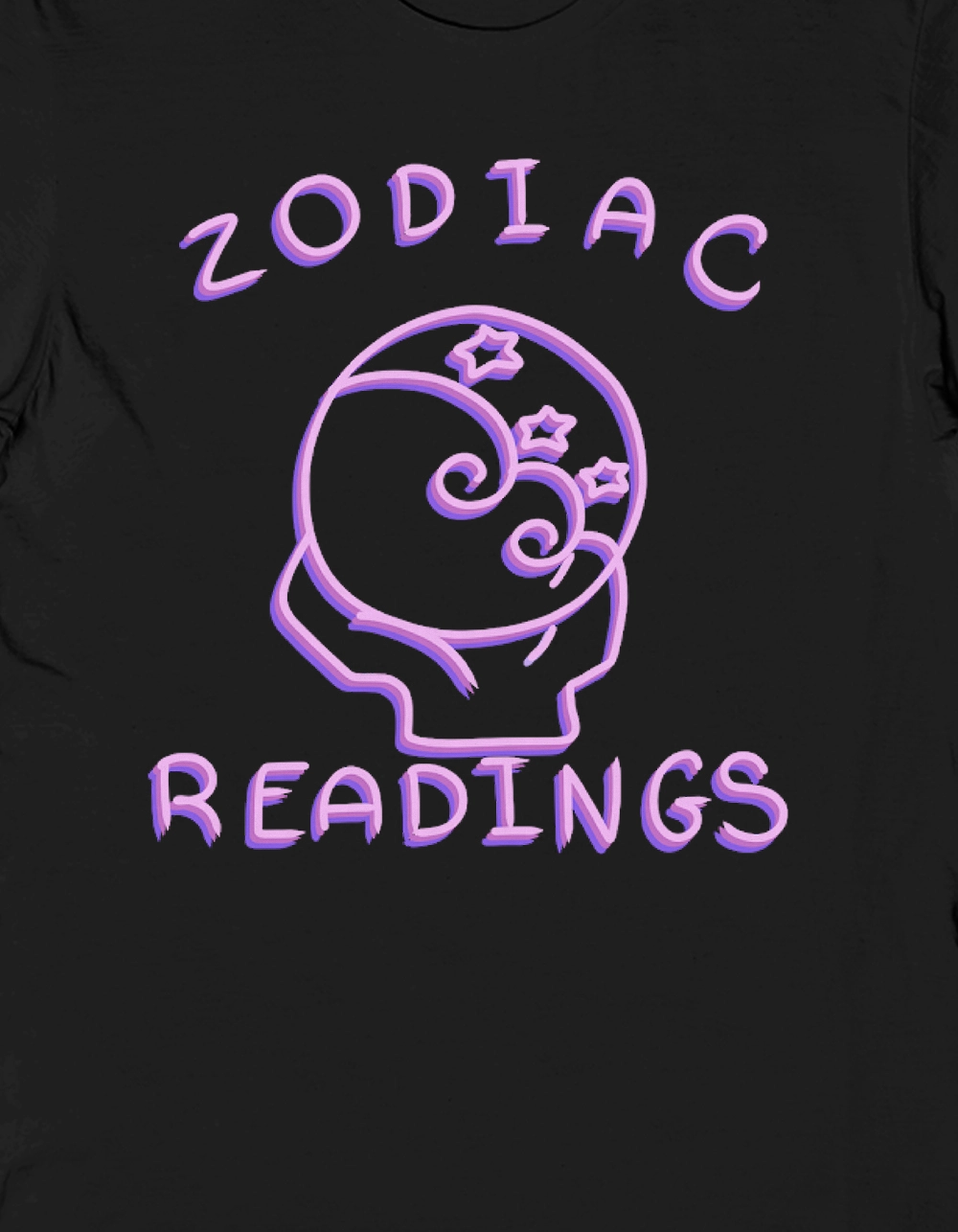 Art/Design THREADLESS Zodiac Readings Unisex Tee - Image 2