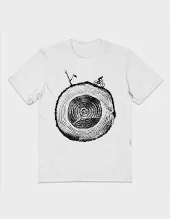 Art/Design THREADLESS Deep Forest Tracks Unisex Tee
