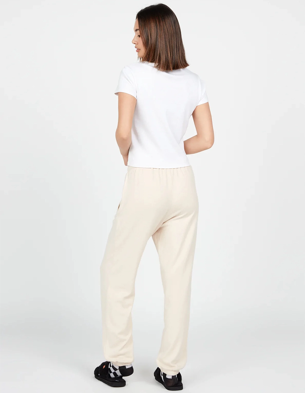 VOLCOM Lived In Lounge Womens Fleece Jogger Pants - Image 4
