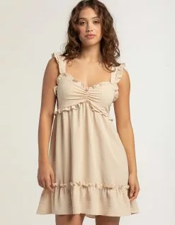 TIMING Flutter Womens Babydoll Dress