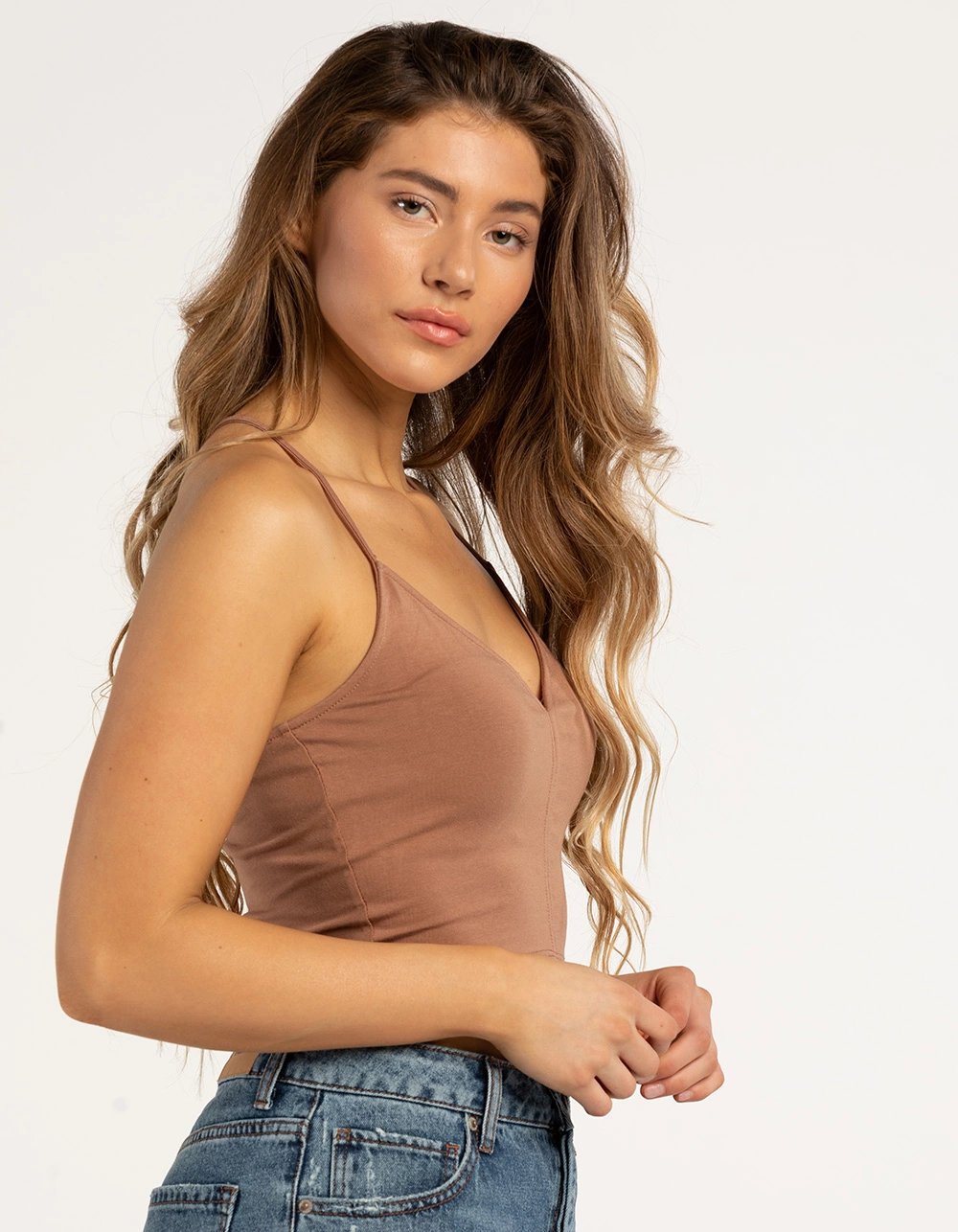 HEART & HIPS Seam Front Womens Cami - Image 2