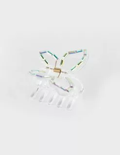 FULL TILT Transparent Butterfly Claw Hair Clip