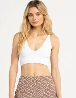 TILLYS Deep V Double Strap Womens Bralette