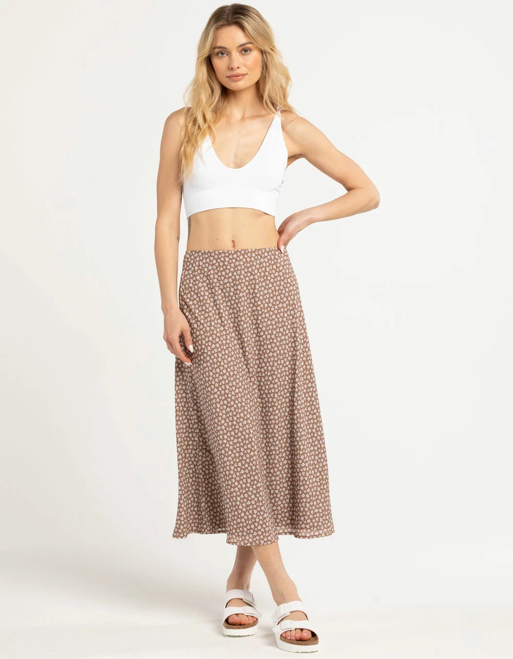 TILLYS Deep V Double Strap Womens Bralette - Image 4