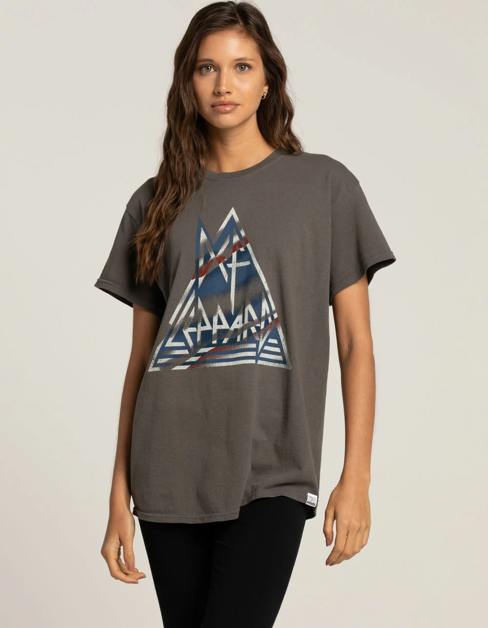 RSQ Def Leppard Womens Tee