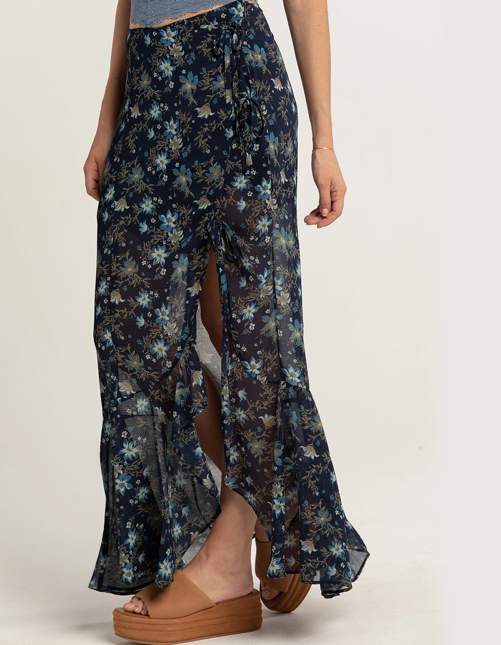 FREE PEOPLE Femme Edge Womens Maxi Skirt - Image 3