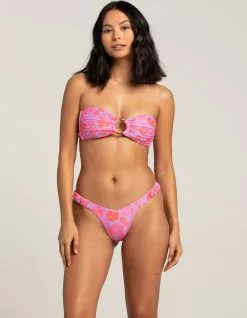 KULANI KINIS Cherry Berry Retro Y Thong Bikini Bottoms