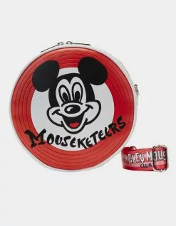 LOUNGEFLY X Disney Disney100 Mickey Mouseketeers Crossbody Bag With Ear Holder