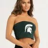 HYPE AND VICE Michigan State Womens Tube Top