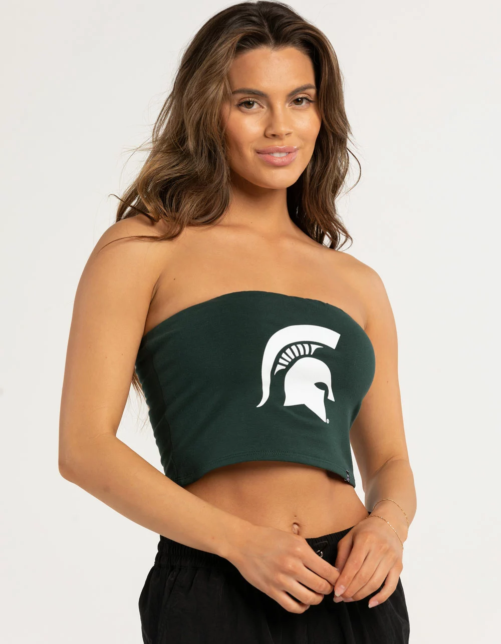 HYPE AND VICE Michigan State Womens Tube Top