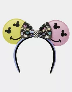 LOUNGEFLY X Disney Mickey Mouse Y2K Ears Womens Headband