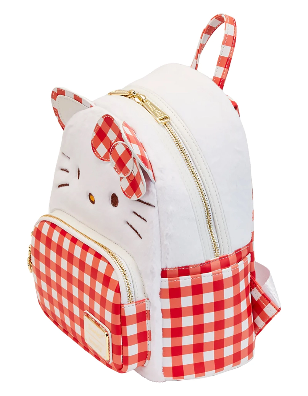 LOUNGEFLY Hello Kitty Gingham Mini Backpack - Image 2