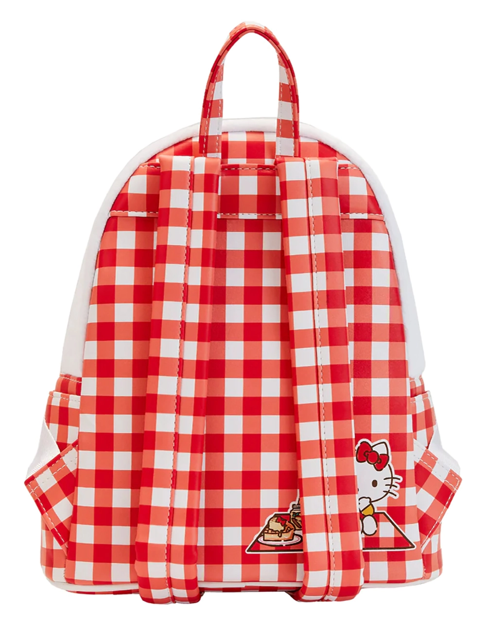 LOUNGEFLY Hello Kitty Gingham Mini Backpack - Image 3