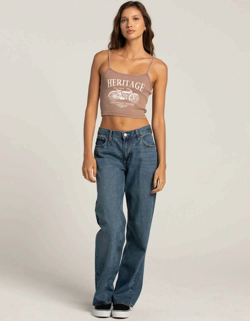 FULL TILT Moto Womens Cami Top - Image 5