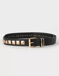 Pyramid Stud Womens Belt
