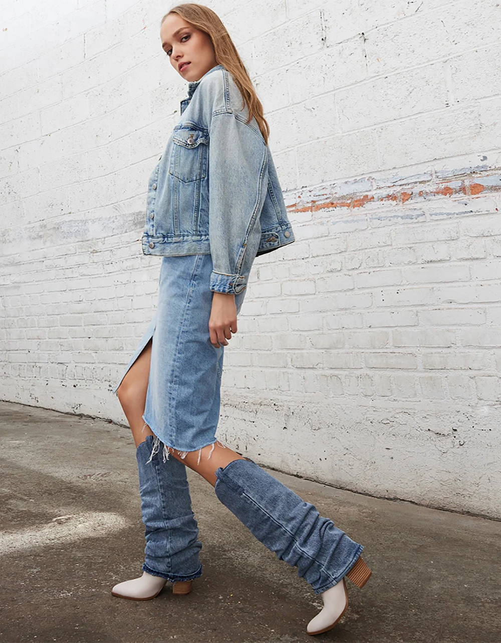 STEVE MADDEN Lassy Fold Over Western Womens Boots - Image 7